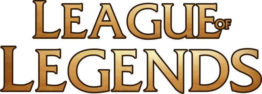 Logo League of Legends officiel en couleur sur fond transparent (905×327 px)