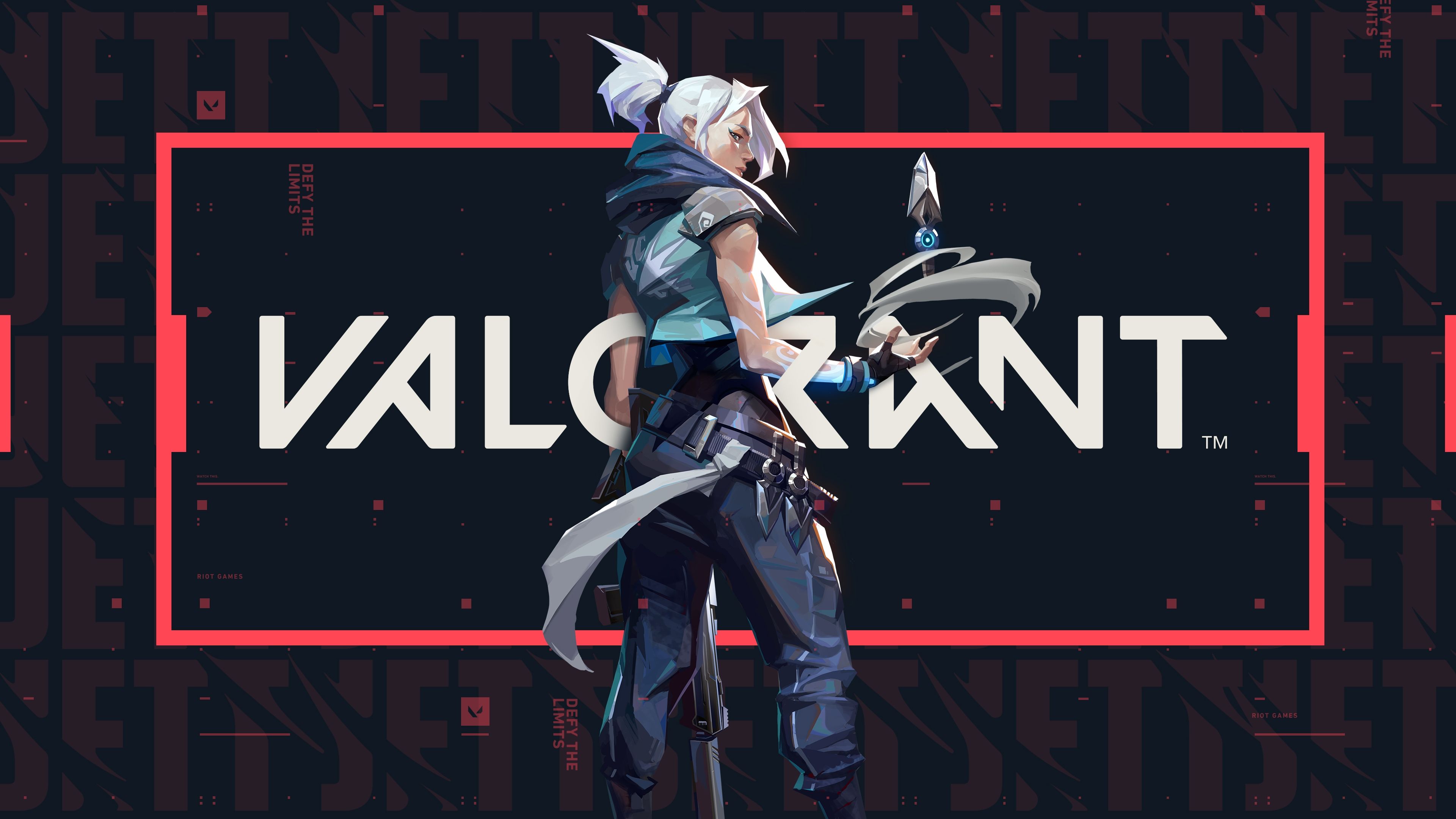 Valorant – art officiel personnages agents en 4K (3840×2160) depuis le kit presse Riot Games